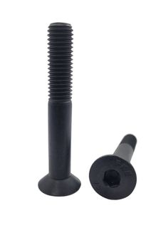 12 x 90 Countersunk Screw Black