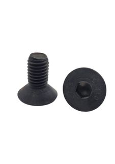 12 x 30 Countersunk Screw Black