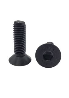 14 x 50 Countersunk Screw Black