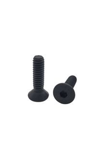 #10-24 x 1-1/2 UNC Countersunk Screw Black