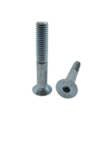 10 x 50 Countersunk Screw Zinc Plated