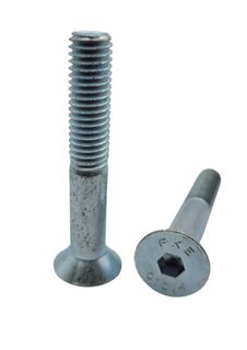 16 x 70 Countersunk Screw Zinc Plated