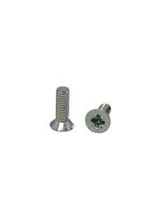 6 x 25 Countersunk Machine Screw Zinc Plated Pozi
