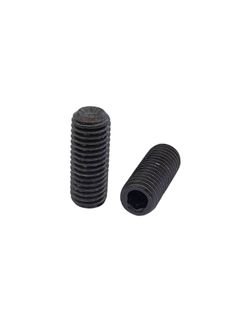 4 x 25 Grub Screw Black