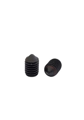 8 x 12 Grub Screw Black Cone Point