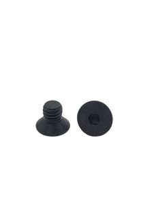 #6-32 x 1/4 UNC Countersunk Screw Black