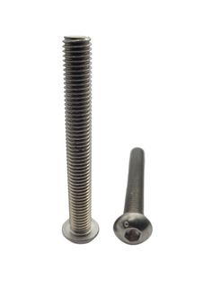 10 x 100 Button Head Screw 304 Stainless Steel