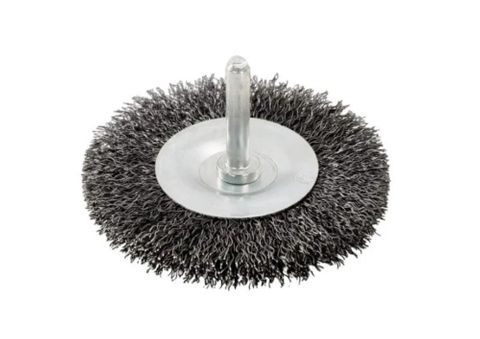 Spindle Mounted Wire Brush Wheel 75 x 6mm
