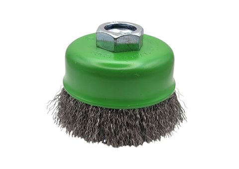 Wire Cup  Brush 75mm Multi Fit Bore S/S