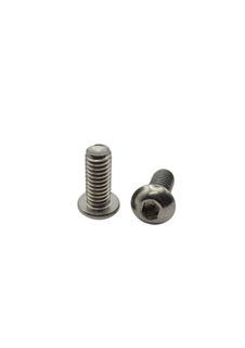 #8-32 x 1/4 UNC Button Head Screw 304 Stainless Steel