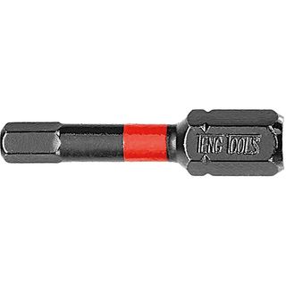 5pc 1/4in Hex 3mm Impact Screwdriver Bit 30mm -Teng