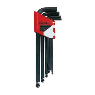 9pc Ball-End Cr-V Metric Hex Key Set - 1.5-8.0-10.0mm -Teng