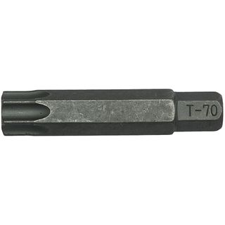 12mm Hex Dr. TX70 Cr-V Bit / L75mm -Teng