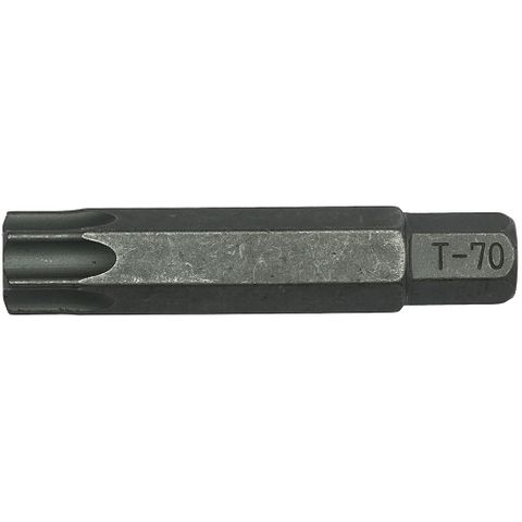 12mm Hex Dr. TX70 Cr-V Bit / L75mm -Teng