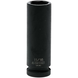 1/2in Dr. Deep Impact Socket 11/16in -Teng