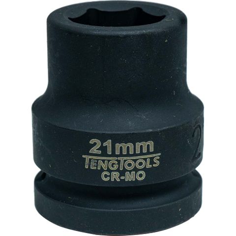 3/4in Dr. Impact Socket 21mm DIN -Teng