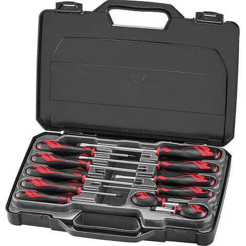 11pc Screwdriver Set - Flat | Phillips | Pozi -Teng