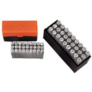 GROZ LETTER PUNCH SET 6MM
