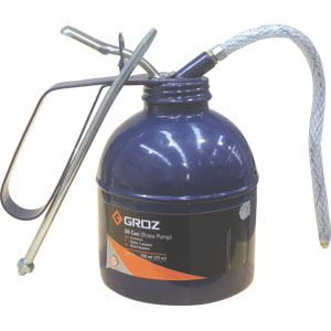 GROZ 500ML/16OZ OIL CAN W/ FLEX & RIGID SPOUT
