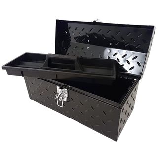 Powerbuilt 16" Hip Roof Steel Portable Tool Box