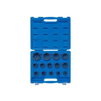 KING TONY 3/4DR. 14PC. IMPACT SKT SET 24-65MM