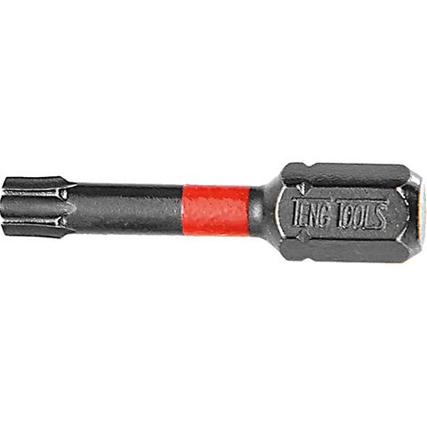 5pc 1/4in TX15 Impact Screwdriver Bit 30mm -Teng