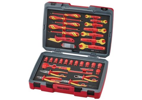 37pc Mecca Pro TC-6T EVA Electrician Tool Kit -Teng