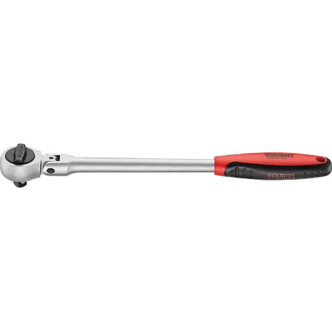 3/8in Dr. 41 Teeth Flex-Head 300mm Long Ratchet Handle -Teng