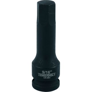 1/2in Dr. Hex Bit Impact Socket 9/16 -Teng