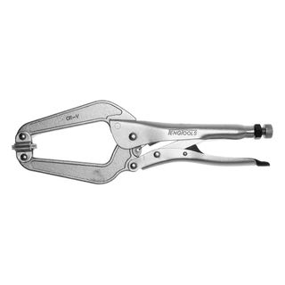 12in Long C-Clamp Lock Plier (NP) w/Swivel Pad -Teng