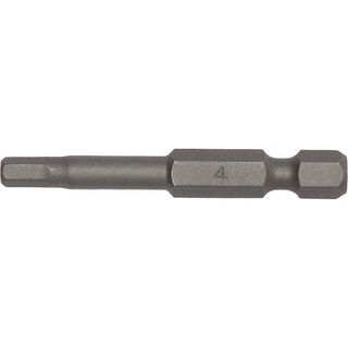 3Pc 1/4in Hex 8mm Hex Bit x 50mm (L) -Teng