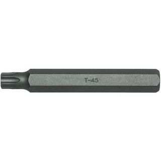 10mm Hex Dr. TX45 Cr-V Bit / L75mm -Teng