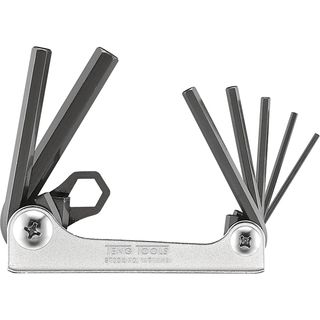 7pc Fold-Flat Metric Hex Key Set - 2.5-10.0mm -Teng