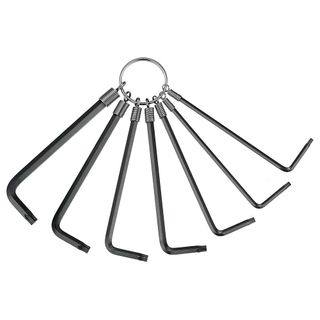 7pc Keyring  Standard Torx Key Set - TX10-TX40 -Teng