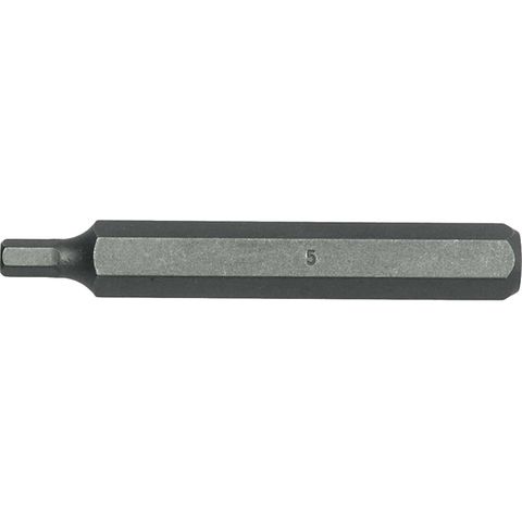 10mm Hex Dr. 6mm Hex Cr-V Bit / L75mm -Teng