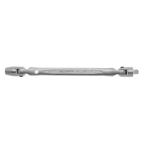 1/4in Dr. x 1/4in Hex Dr. Bi-Flex Wrench -Teng