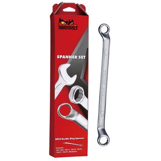 8Pc Double Ring Spanner Set (MM) -Teng