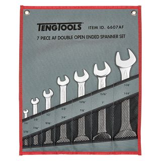 7pc Open Ended Spanner Set 1/4-1-1/4in -Teng