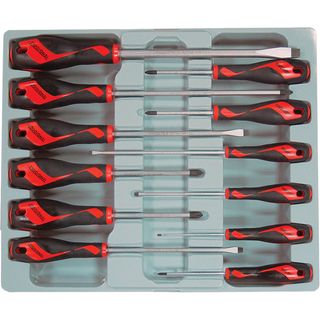 12pc MD TT-MV+ FL-PH-PZ Screwdriver Set -Teng
