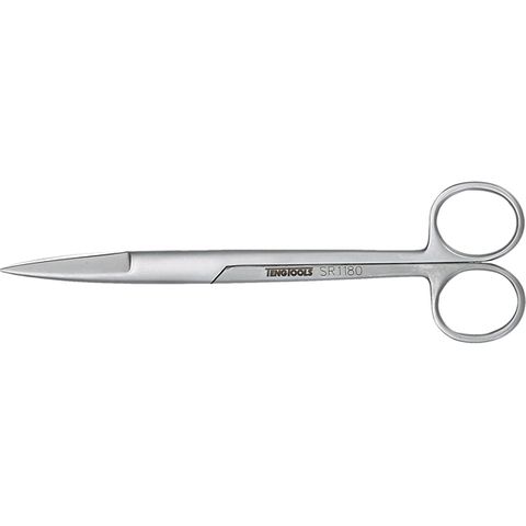 Precision Scissors 180mm Straight Sharp PoInt** -Teng