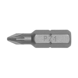 10pc 1/4in Hex PZ#1 Bit X 25mm (L) -Teng