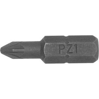 3Pc 1/4in Hex PZ#2 Bit x 25mm (L) -Teng