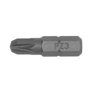 10pc 1/4in Hex PZ#3 Bit X 25mm (L) -Teng