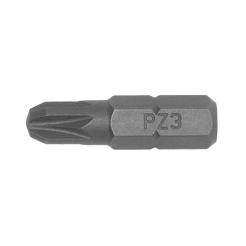 10pc 1/4in Hex PZ#3 Bit X 25mm (L) -Teng