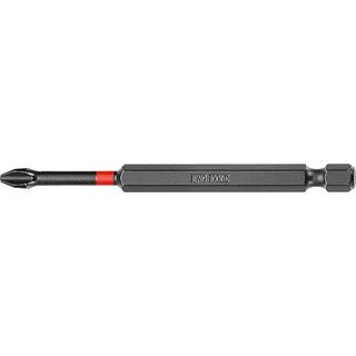 1pc 1/4in PH#2 Impact Screwdriver Bit 89mm -Teng