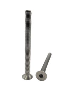 8 x 160 Countersunk Screw 316 Stainless Steel