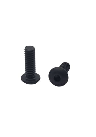 #4-40 x 1 UNC Button Head Screw Black