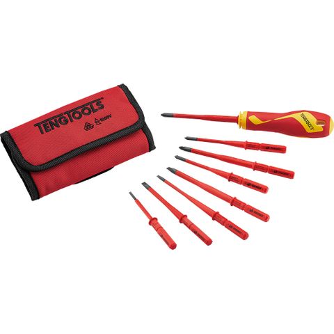 9pc Insulated Interchangeable Blade Set Wallet -Teng