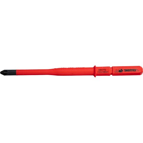 1000V Screwdriver Interchangeable PZ2 x 100mm Slim -Teng