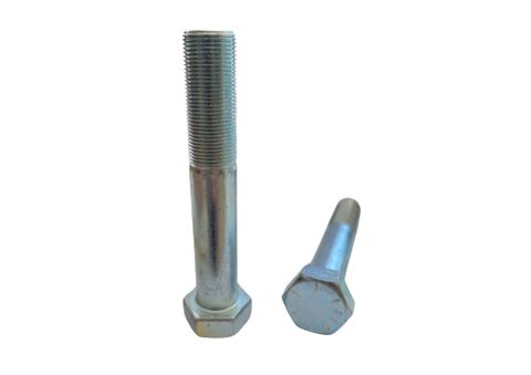 1 x 1-1/2 SAE HT Set Screw Zinc Plated 14 TPI